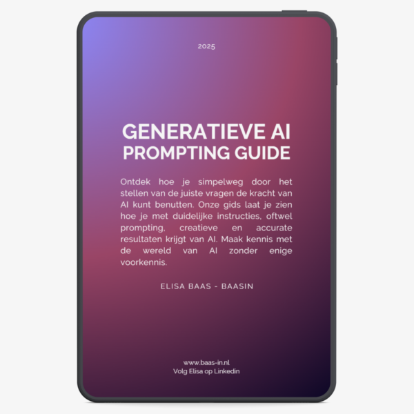 AI Prompting Guide- Generatieve AI - Afbeelding 4